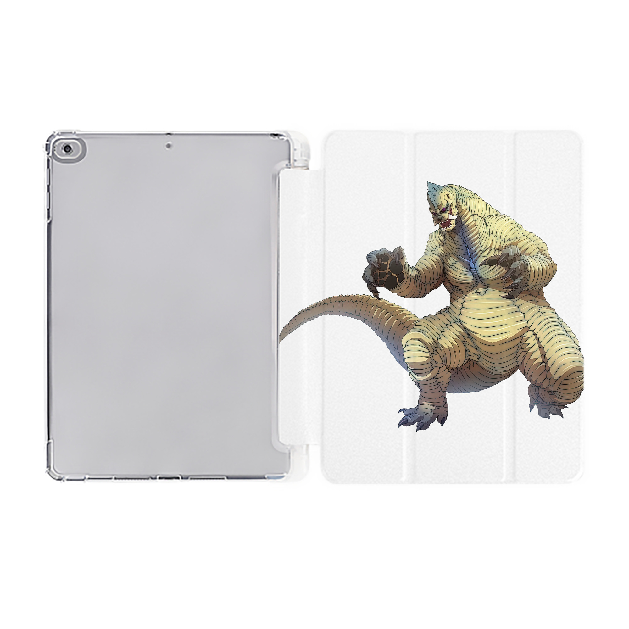 （画像用） ウルトラマン Ultraman IPad ケース ペン収納付き 三つ折りスタンド PUレザー×シリコン 対応機種9.5/10.5/10.9インチ